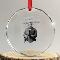 Booker Taliaferro Washington Crystal Glass Ornament African American Educator Black History