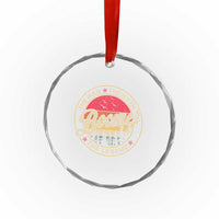 Boomers Generation Crystal Glass Ornament The Man The Myth The Legend - Wonder Print Shop