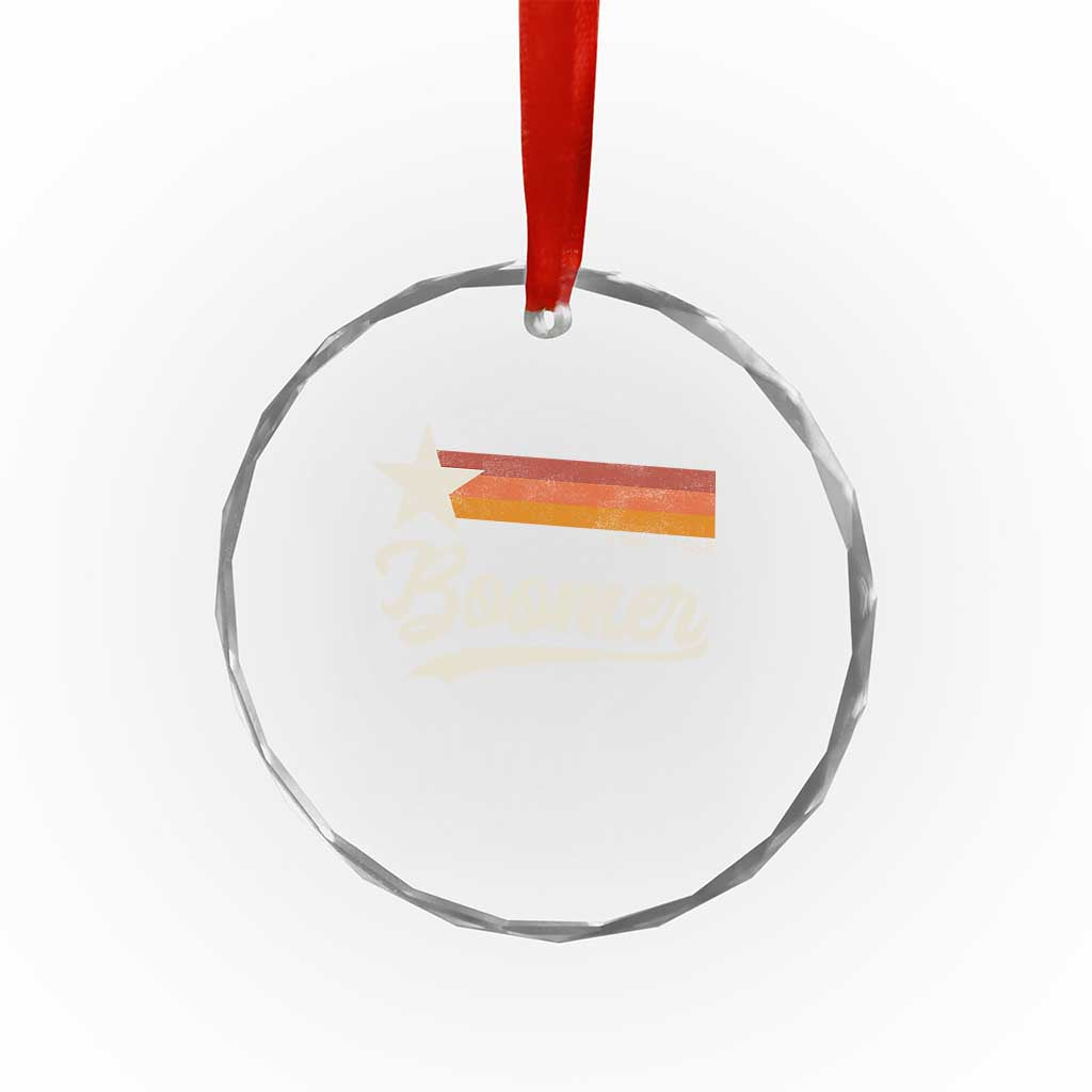 Boomers Generation Crystal Glass Ornament Vintage Retro Gift TS10