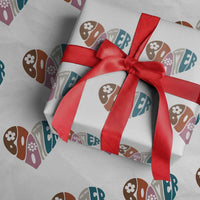 Boomers Generation Wrapping Paper Roll Vintage 40s 50s 60s Hippe Peace Love Hippy - Wonder Print Shop