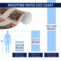 Boots On The Ground Wrapping Paper Roll Cowgirl Line Dance Western Cowboy - Wonder Print Shop
