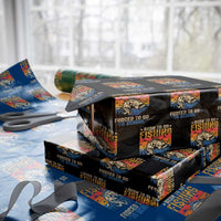 Born to Go Fishing Forced School Wrapping Paper Roll Funny Fishing Fisherman Kids Boys - Wonder Print Shop