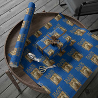 Bose Ikard Wrapping Paper Roll Black Cowboy Western Legend Vintage - Wonder Print Shop