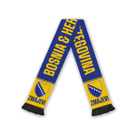 Bosnia and Herzegovina 2026 Football Soccer Scarf Go Zmajevi