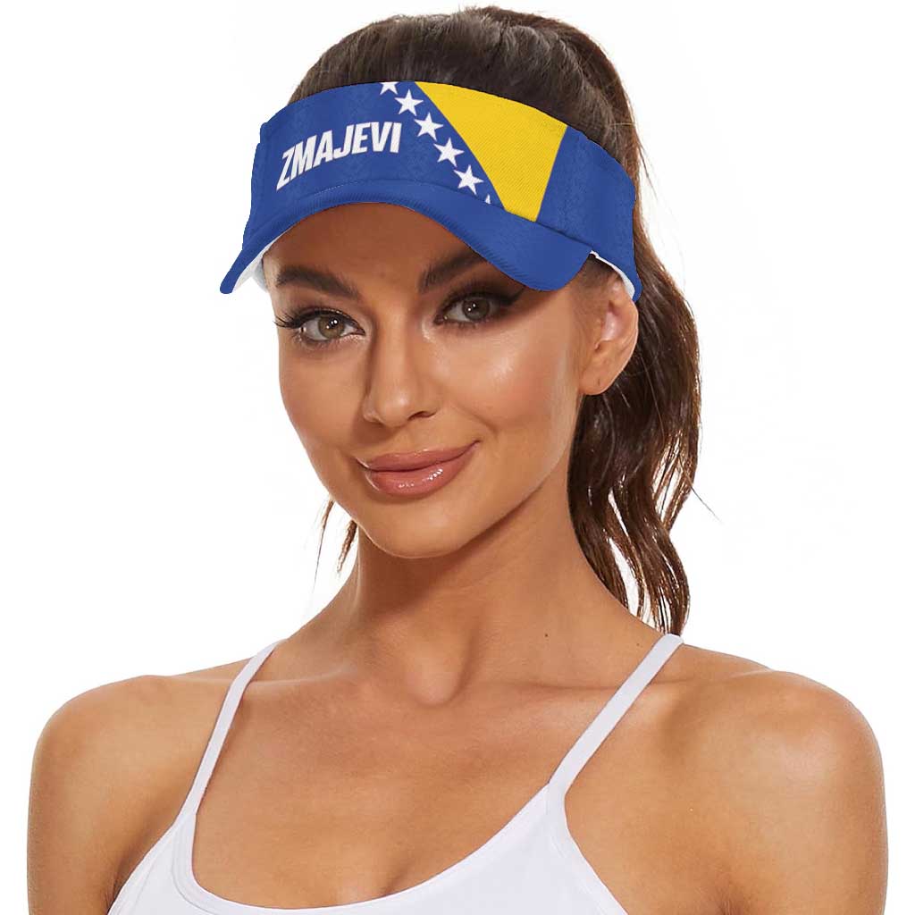 Bosnia and Herzegovina 2026 Football Sun Visor Cap Go Zmajevi