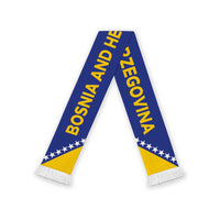 Bosnia And Herzegovina Football 2026 Soccer Scarf Flag Style