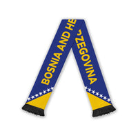 Bosnia And Herzegovina Football 2026 Soccer Scarf Flag Style