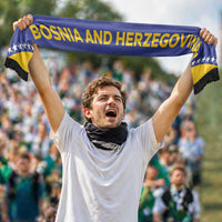 Bosnia And Herzegovina Football 2026 Soccer Scarf Flag Style