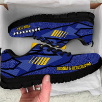 Bosnia and Herzegovina Football Nations 2026 Personalized Sneakers Sporty Pattern