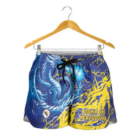 Bosnia and Herzegovina Football Shorts for Women Zmajevi Mascot Sporty Style