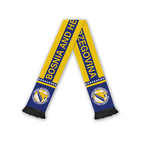 Bosnia and Herzegovina World Football 2026 Soccer Scarf Go Zmajevi Road To Glory