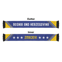 Bosnia and Herzegovina World Football 2026 Soccer Scarf National Pride Never Stops
