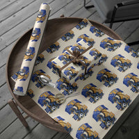 Bosnian Dragon Fudbal Fan Wrapping Paper Roll Bosnia And Herzegovina Pride
