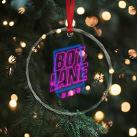 Bot Lane Main Cyberpunk Neon Style Crystal Glass Ornament Gaming Quote Gift TS12
