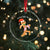 Boujee Gingerbread Man Crystal Glass Ornament Out Here Lookin' Like A Snack - Wonder Print Shop