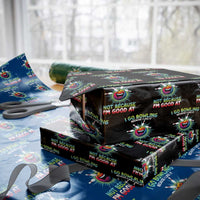 Bowling Humor Gift Wrapping Paper Roll I Go Bowling Because I Like It - Wonder Print Shop