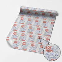 Boy Mom Club Wrapping Paper Roll Mom Of Boys Dinosaur Kids Toy Doodles