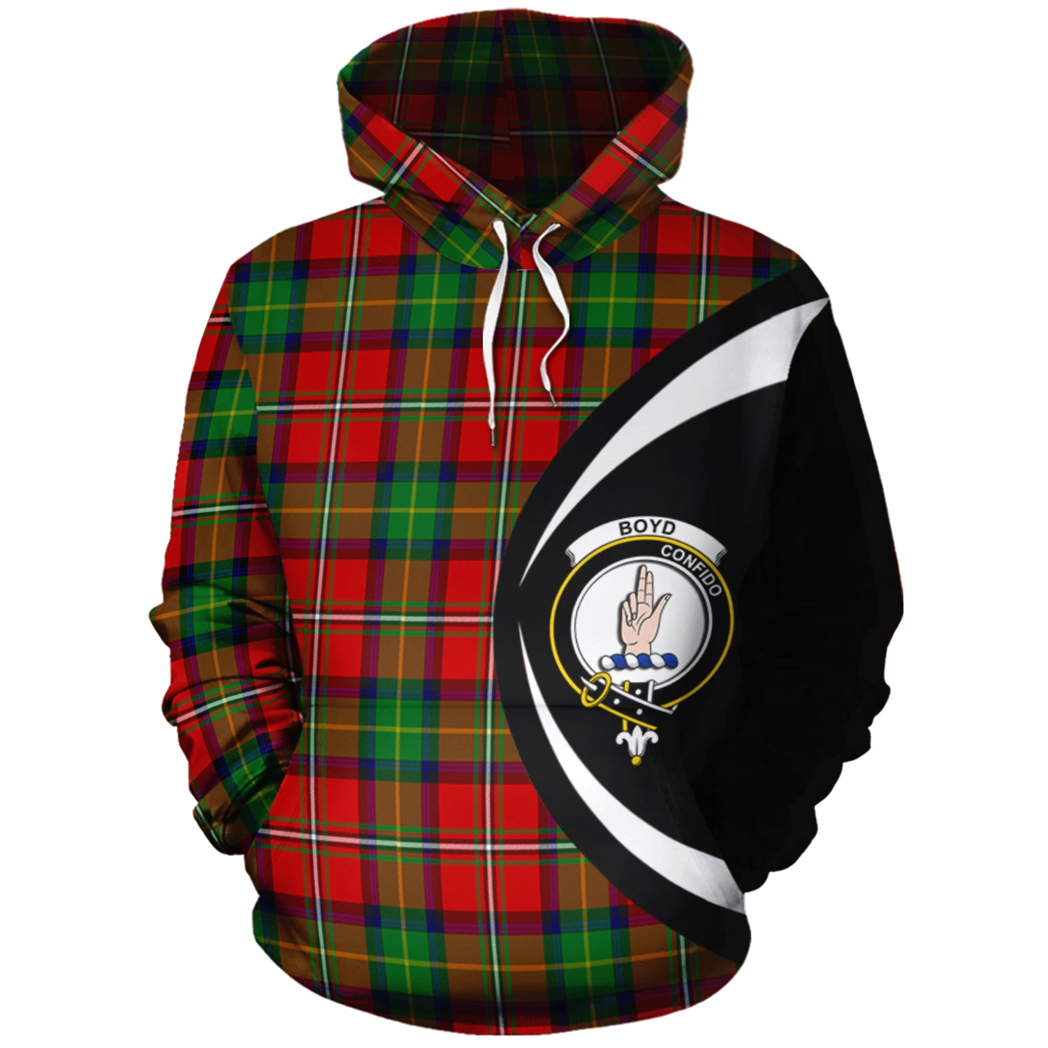 scottish-boyd-modern-clan-crest-circle-style-tartan-hoodie