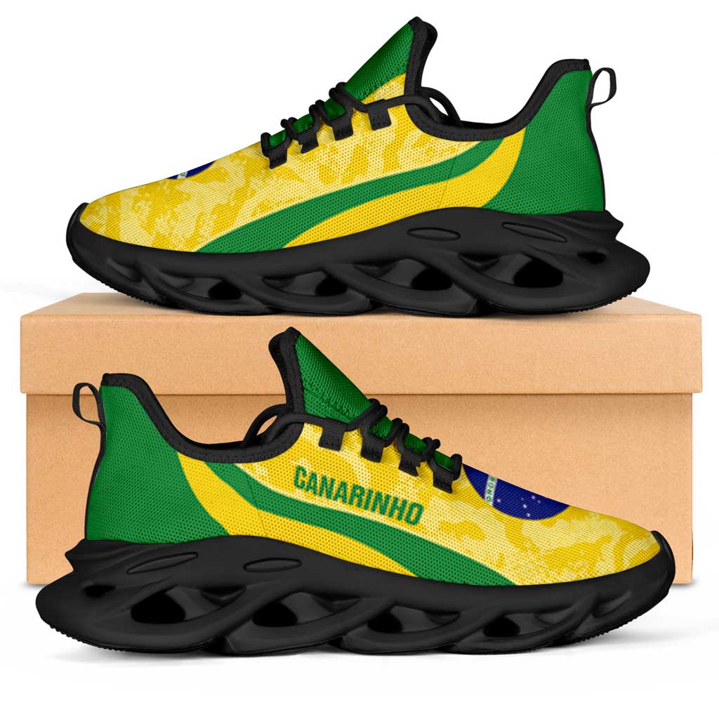 Brazil 2026 Football Clunky Sneakers Go Selecao Grunge Curve Stylized - Wonder Print Shop