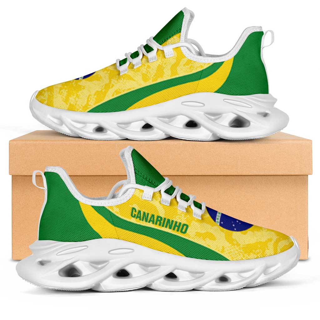 Brazil 2026 Football Clunky Sneakers Go Selecao Grunge Curve Stylized - Wonder Print Shop