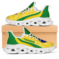 Brazil 2026 Football Clunky Sneakers Go Selecao Grunge Curve Stylized - Wonder Print Shop