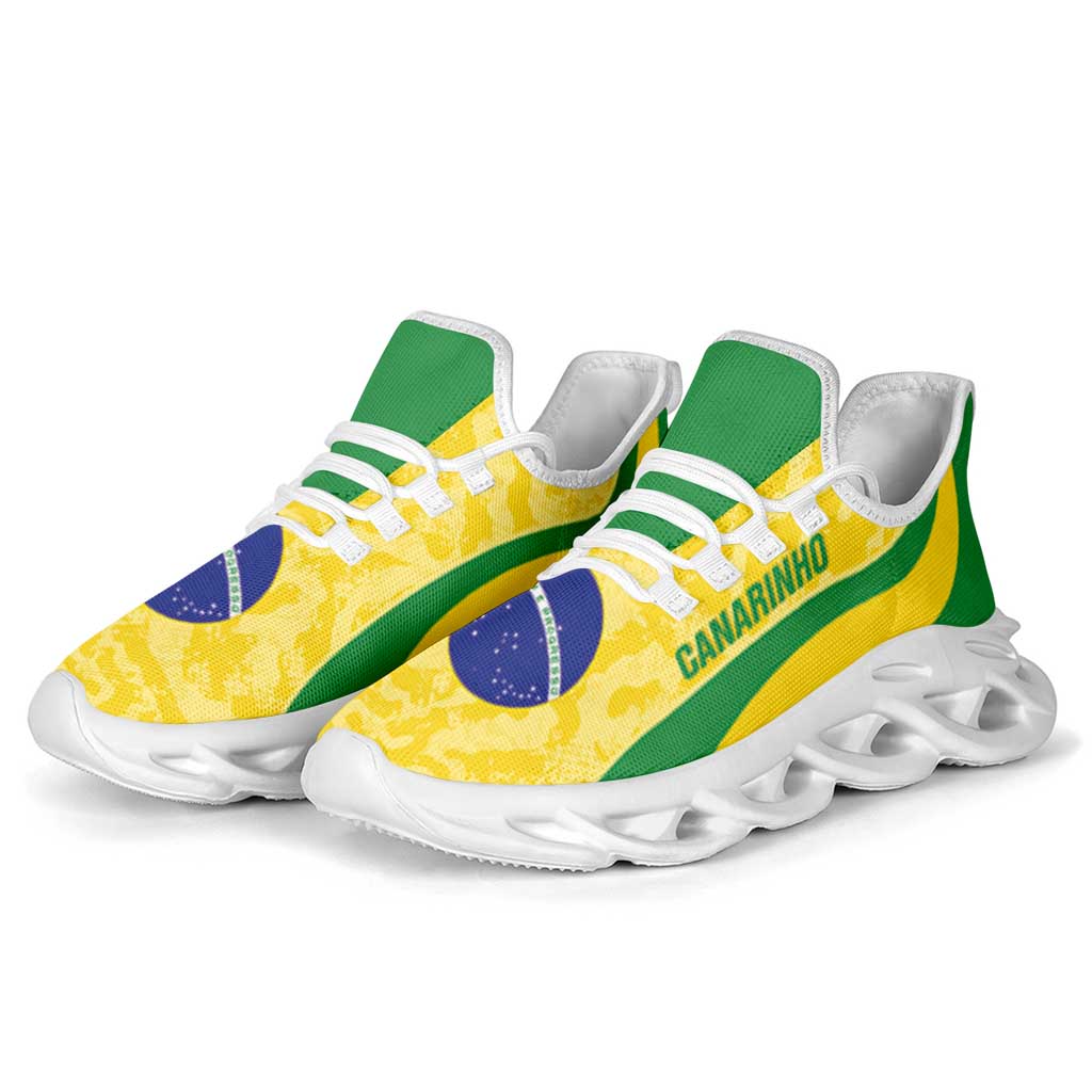 Brazil 2026 Football Clunky Sneakers Go Selecao Grunge Curve Stylized - Wonder Print Shop
