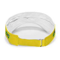 Brazil 2026 Football Sun Visor Cap Vamos Selecao