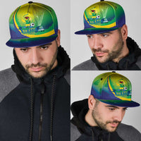 Brazil Football 2026 Snapback Cap Come On Selecao Brasil Parrot Mascot
