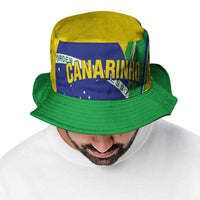 Brazil Football Bucket Hat Vamos Canarinho