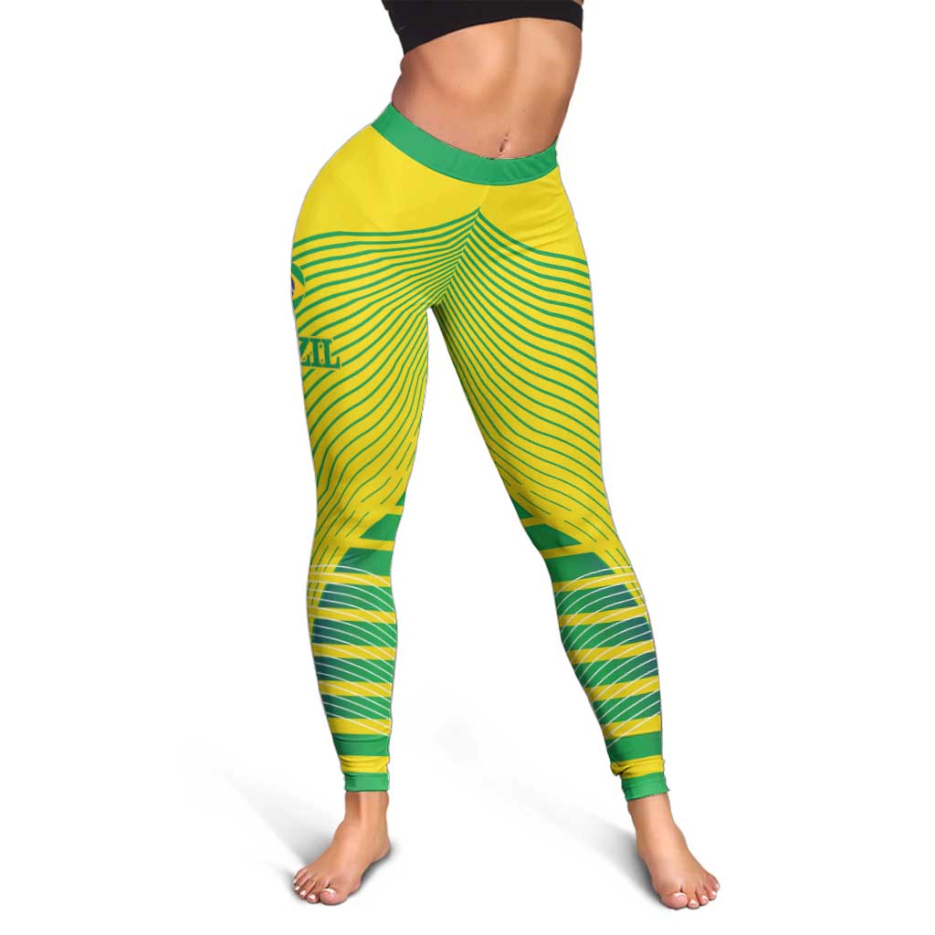 Brazil Football Leggings 2026 Canarinha Go Champions