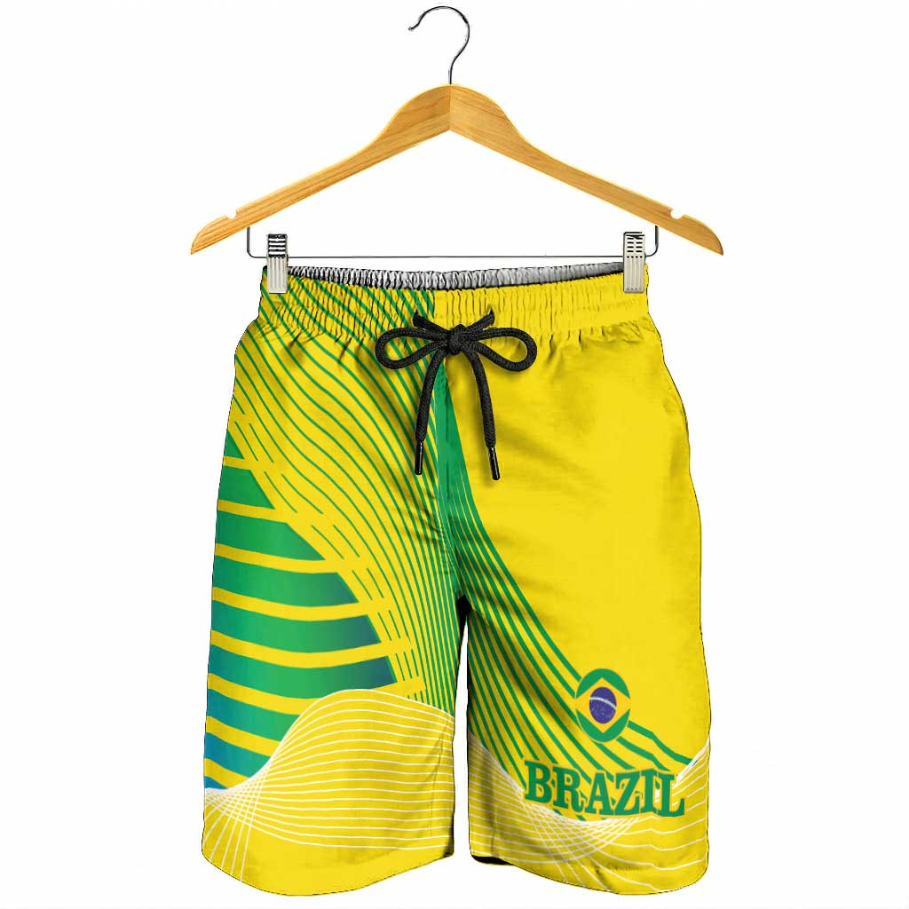 Brazil Football Shorts for Men 2026 Canarinha Go Champions