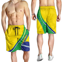 Brazil Football Shorts for Men Vamos Canarinho
