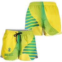 Brazil Football Shorts for Women 2026 Canarinha Go Champions