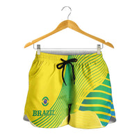 Brazil Football Shorts for Women 2026 Canarinha Go Champions