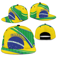 Brazil Football Snapback Cap Vamos Canarinho
