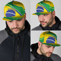 Brazil Football Snapback Cap Vamos Canarinho