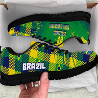 Brazil Football Sneakers Rumo Ao Hexa Grunge Style