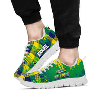 Brazil Football Sneakers Rumo Ao Hexa Grunge Style