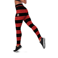 Brazilian Football Big Mengo Leggings Rubro-Negro Go Glory