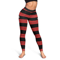 Brazilian Football Big Mengo Leggings Rubro-Negro Go Glory