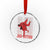 Brazilian Jiu Jitsu Crystal Glass Ornament BJJ Distressed - Wonder Print Shop