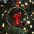 Brazilian Jiu Jitsu Crystal Glass Ornament BJJ Distressed - Wonder Print Shop