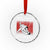 Brazilian Jiu Jitsu Crystal Glass Ornament Some People Just Need A Hug Vintage BJJ - Wonder Print Shop