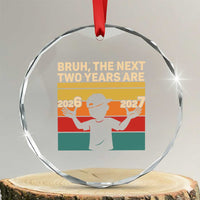 Bruh 67 New Years Eve Party Crystal Glass Ornament Six Seven Boys 67 Meme 6 7 Numbers - Wonder Print Shop