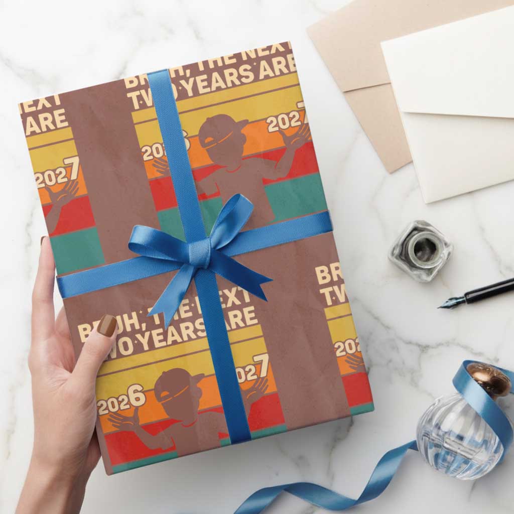 Bruh 67 New Years Eve Party Wrapping Paper Roll Six Seven Boys 67 Meme 6 7 Numbers - Wonder Print Shop