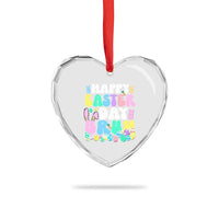Bruh Easter Heart Crystal Glass Ornament Teens Boys Kids Cute Bunny Eggs - Wonder Print Shop