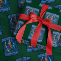 Bruh Its My Birthday Wrapping Paper Roll Italian Brainrot Meme Birthday Kids Family Party Bday - Wonder Print Shop
