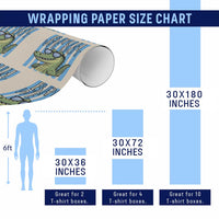 Bruh We Out Alligator Wrapping Paper Roll Last Day of School Teacher