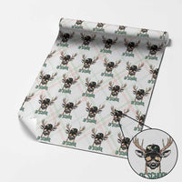 Bucked' 100 Days Of School Wrapping Paper Roll Deer Student Boy Girls 100th Day - Wonder Print Shop