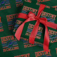 Buffalo Football Wrapping Paper Roll Funny Vintage 90s Bills Fan - Wonder Print Shop